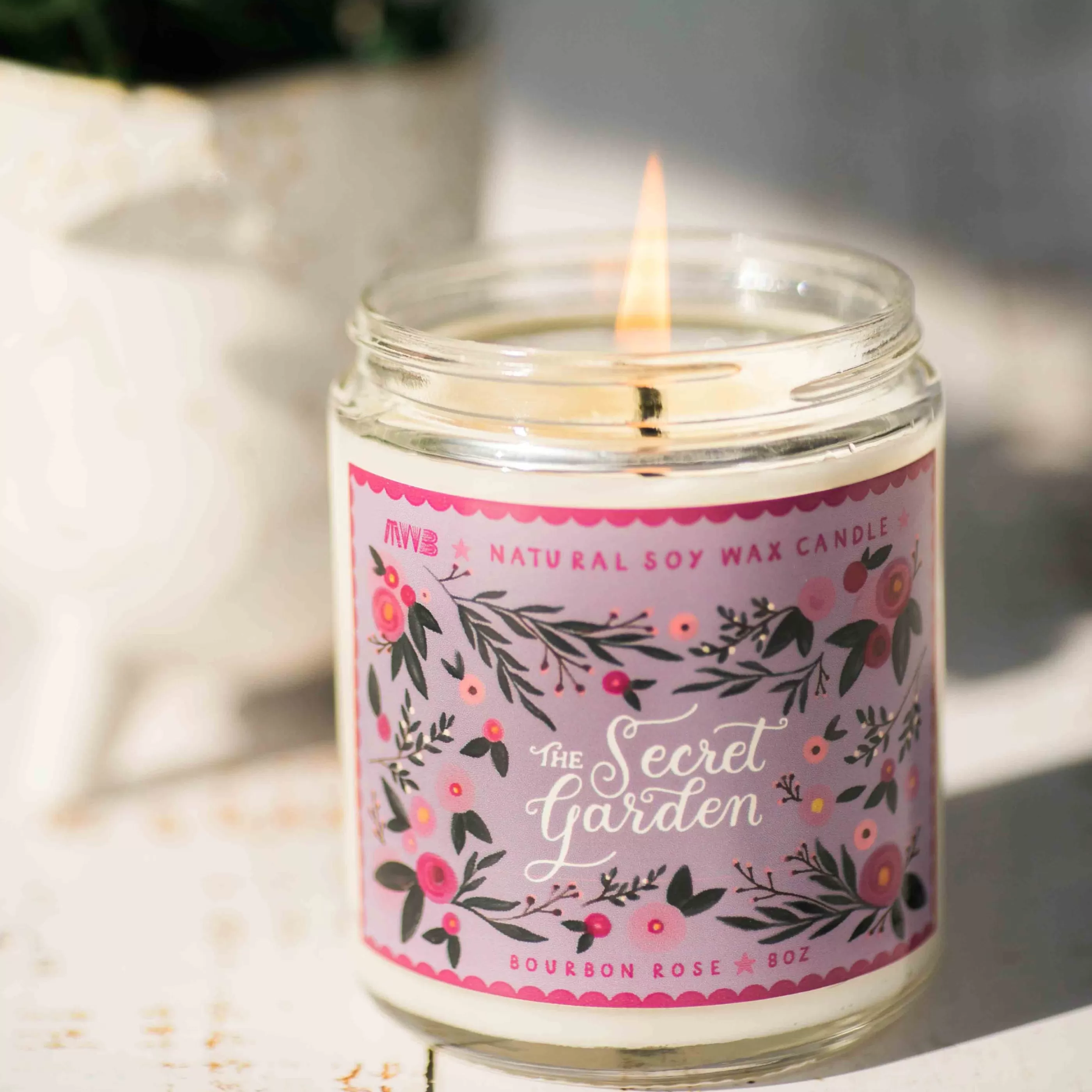 My Weekend Is Booked Candles & Home Fragrances>The Secret Garden Soy Candle