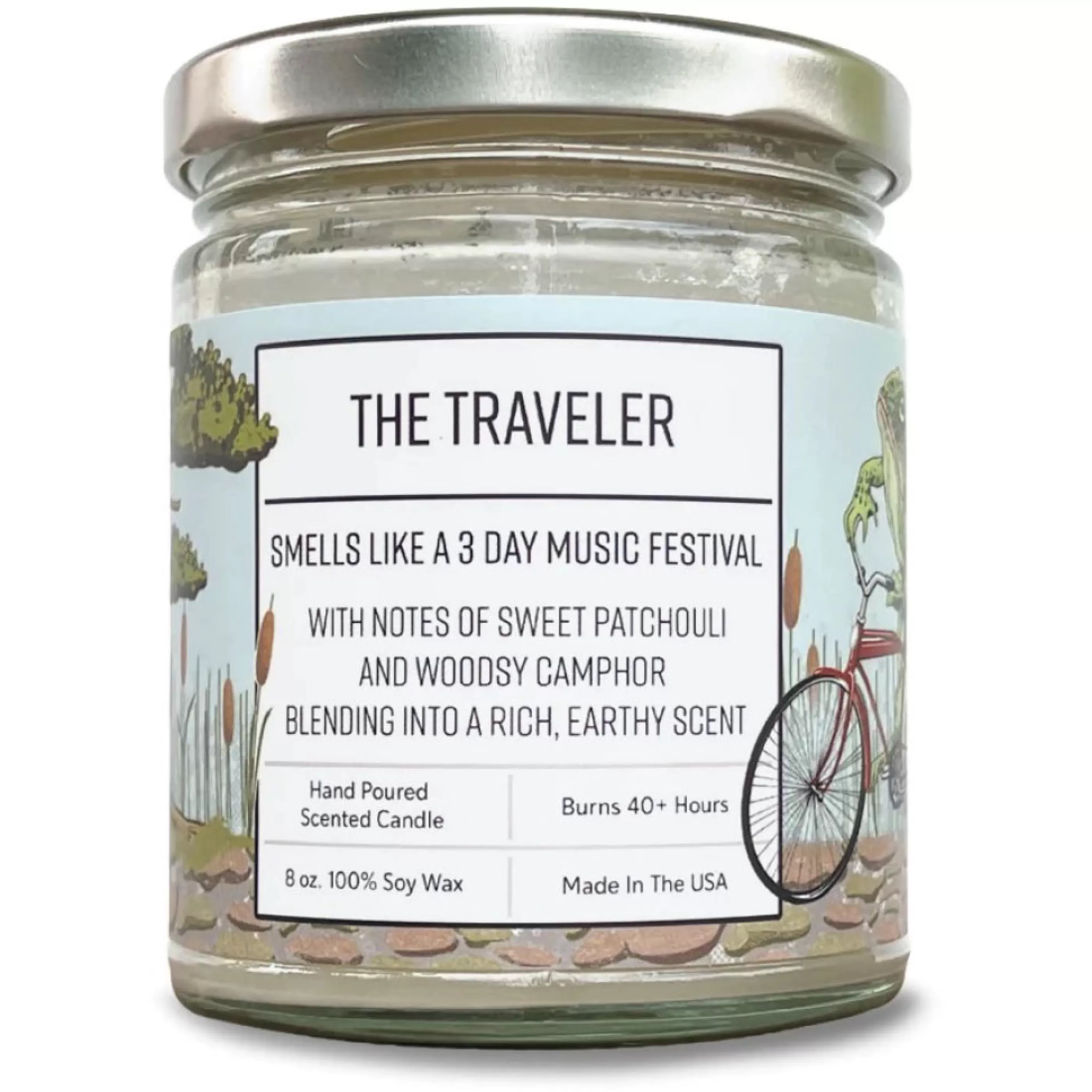 Two Little Fruits Candles & Home Fragrances>The Traveler 8Oz Soy Candle