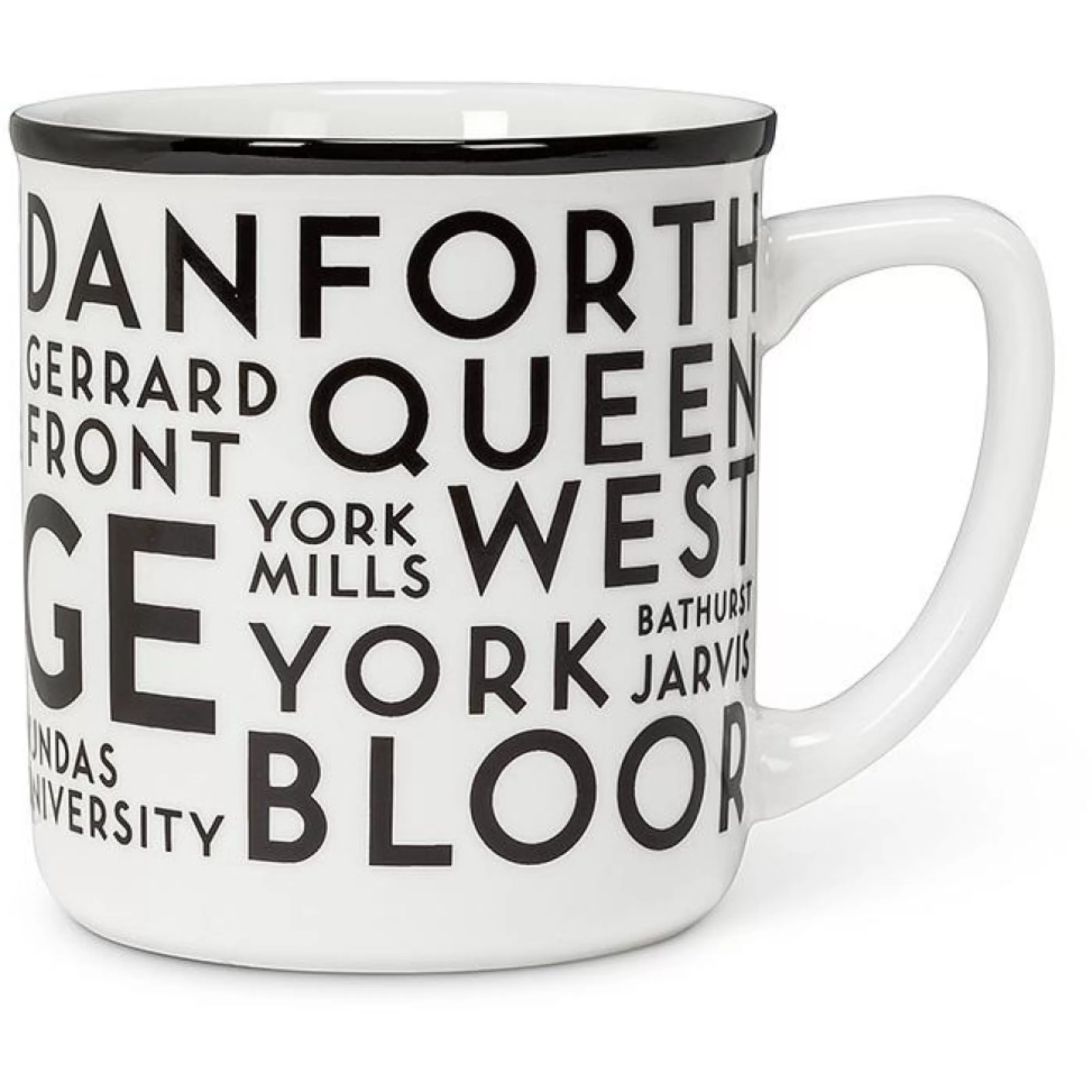 Abbott Collection Mugs>Toronto Streets Mug