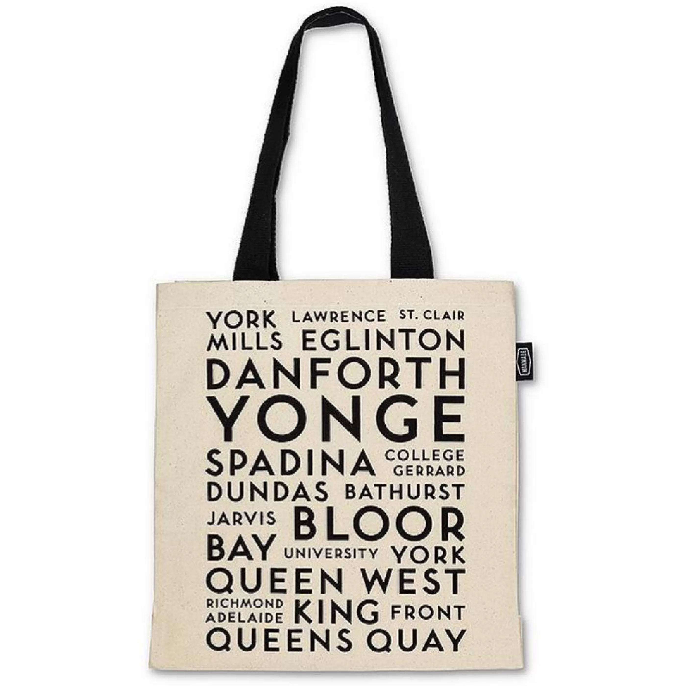 Abbott Collection Bags>Toronto Streets Tote Bag