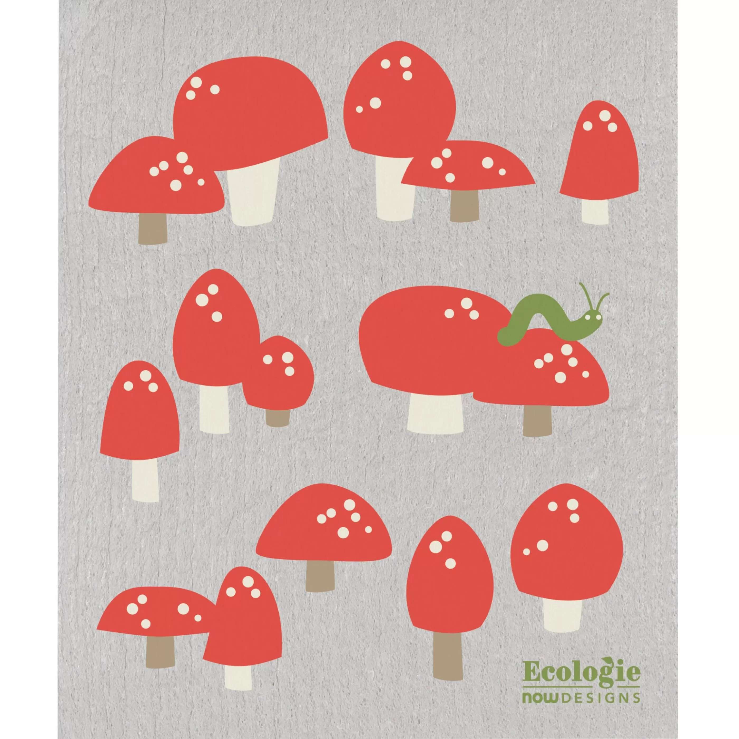 Danica Kitchen & Dining>Totally Toadstools Swedish Dishcloth