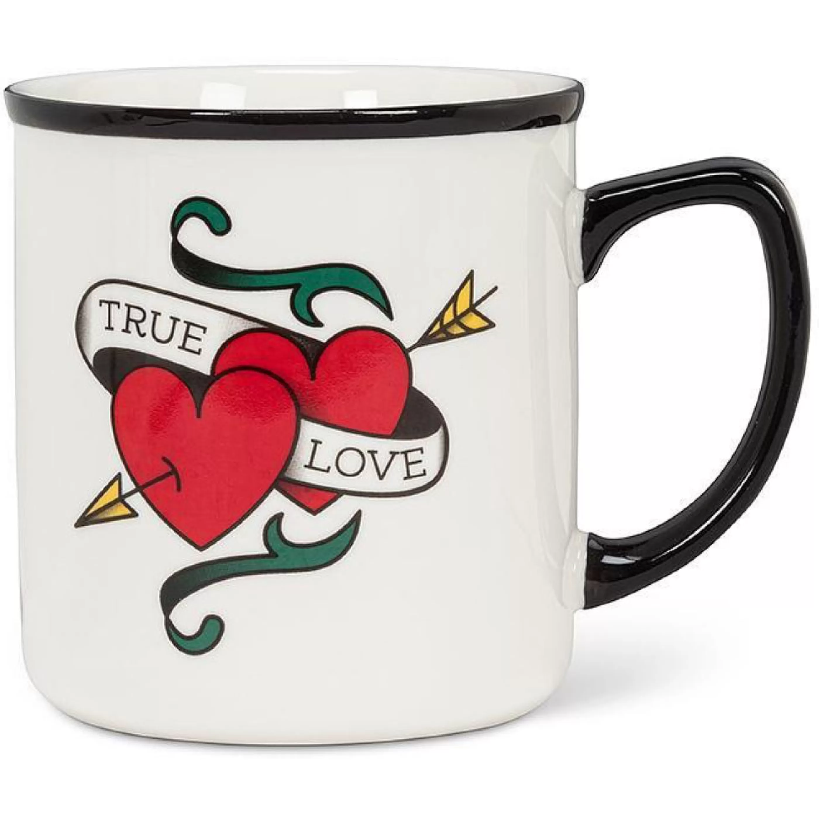 Abbott Collection Mugs>True Love Tattoo Mug