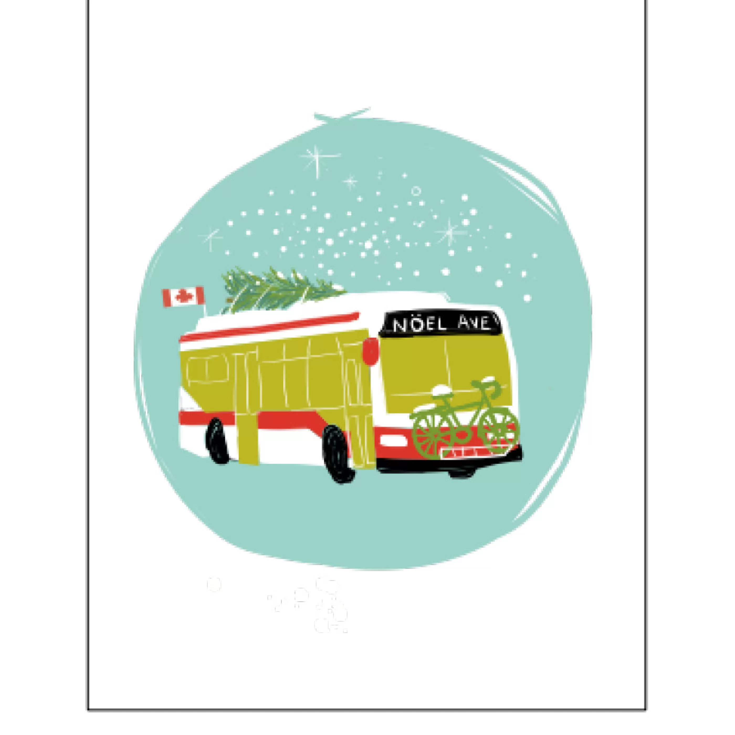 Wendy Tancock Ttc Bus Holiday Card Outlet