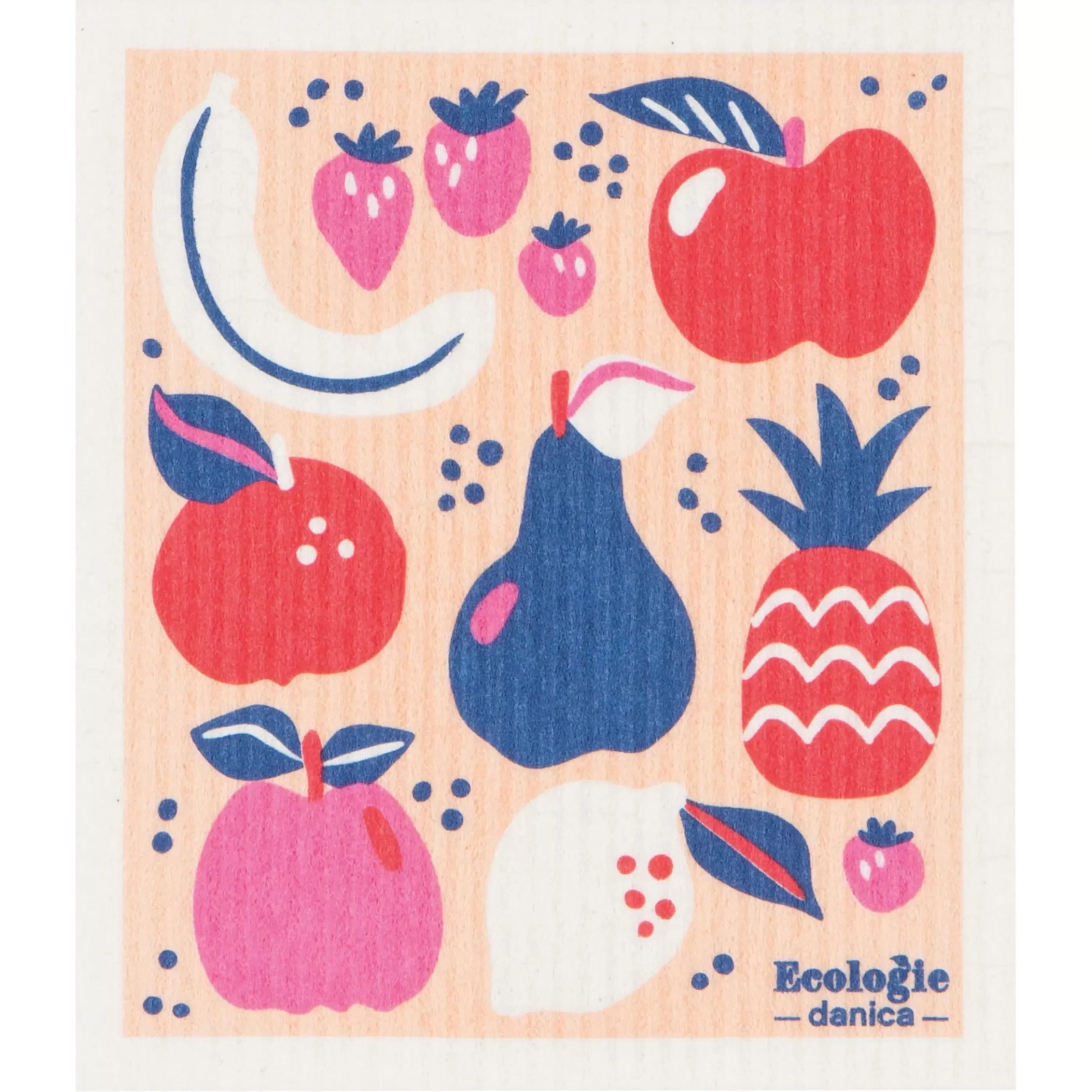 Danica Kitchen & Dining>Tutti Frutti Dishtowel And Swedish Sponge Cloth Set