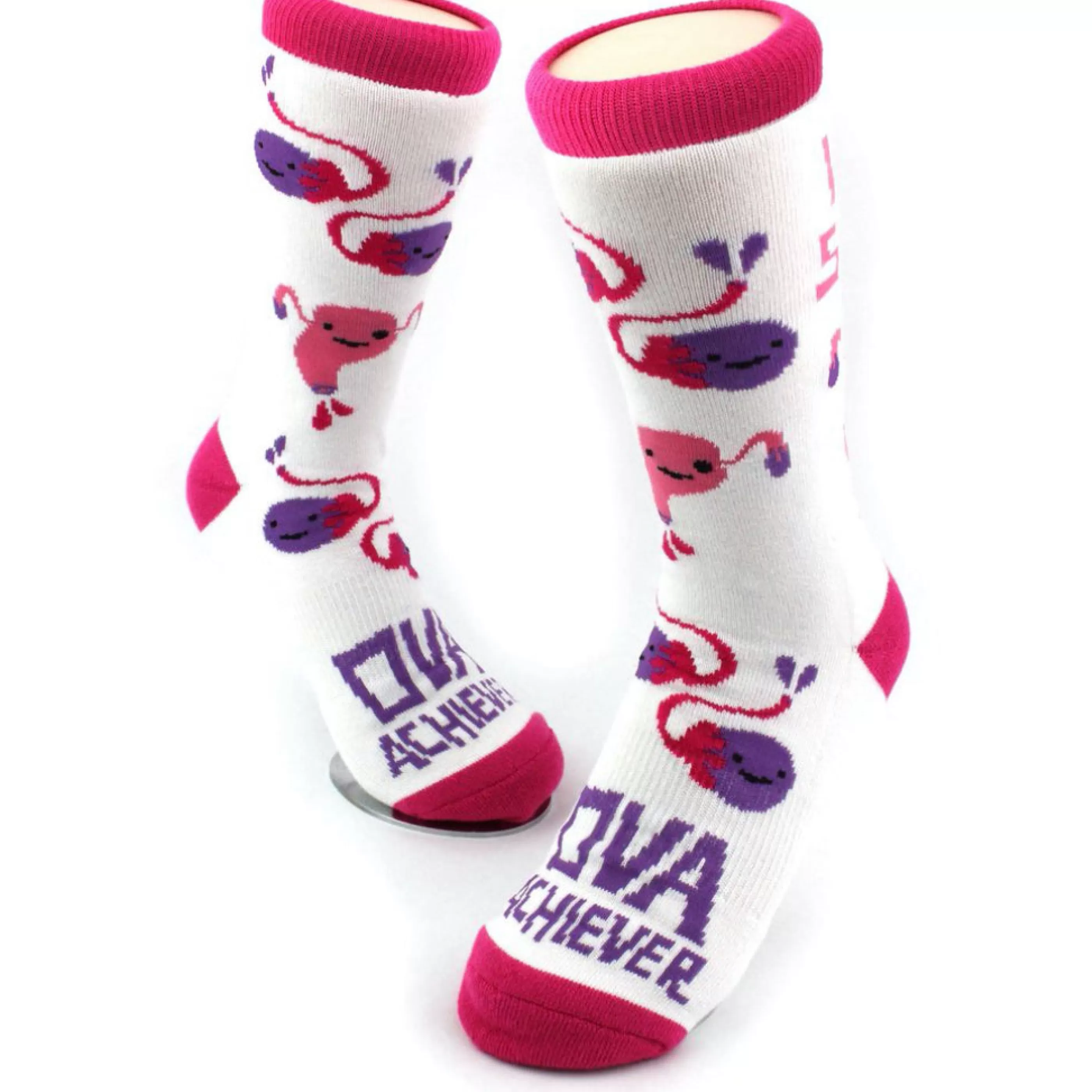 I Heart Guts Women's Socks>Uterus & Ovary Socks