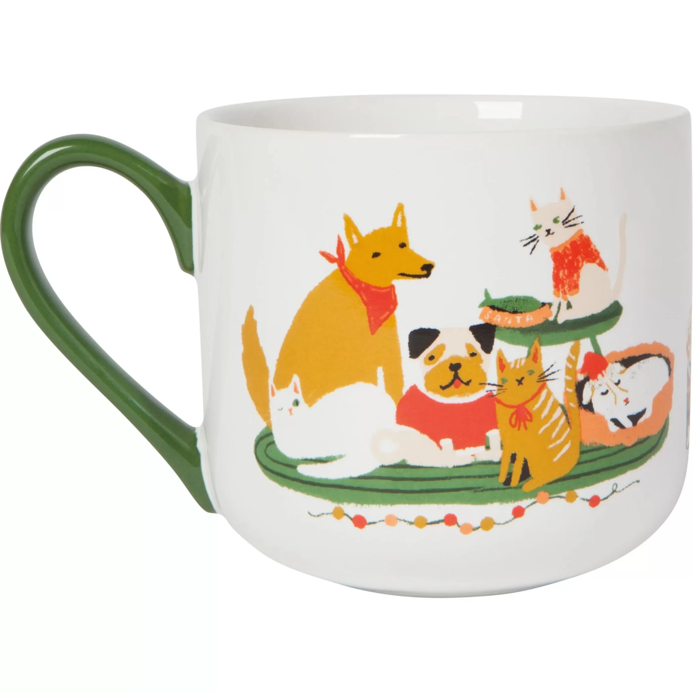 Danica Kitchen & Dining>Waiting For Santa Mug And Dishtowel Set