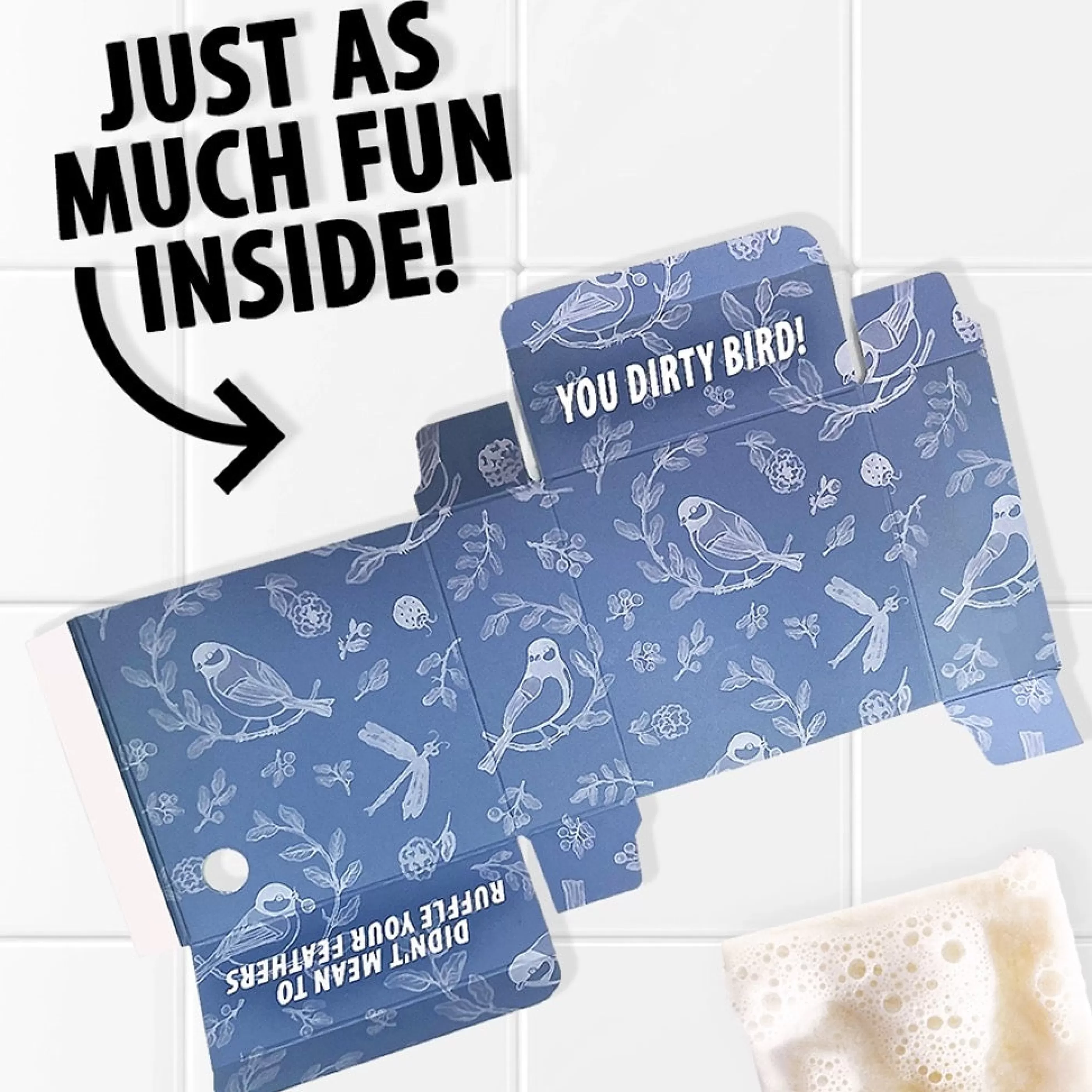 Totally Cheesy Bath & Shower>Wash Your Tits Funny Soap