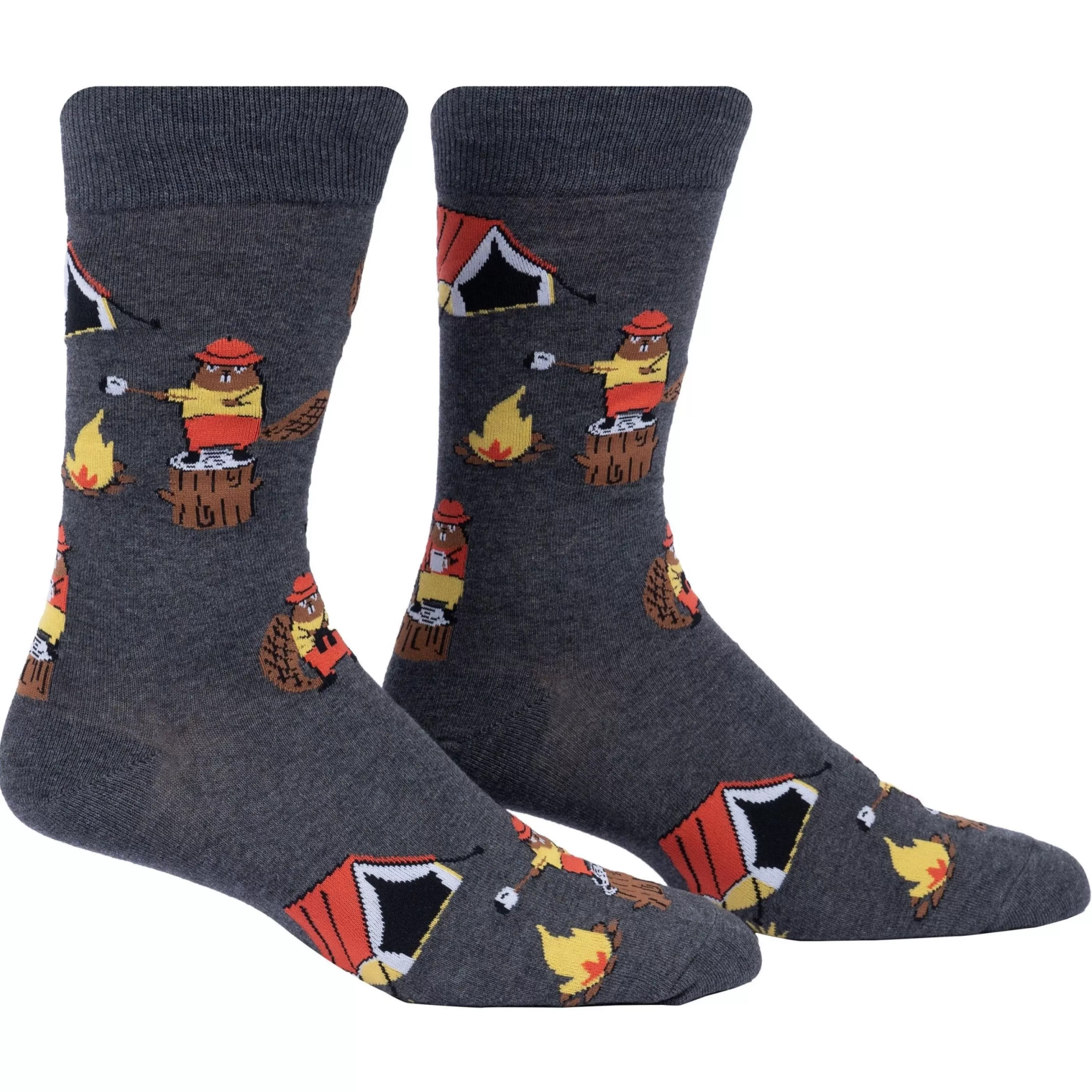 Sock It To Me Men's Socks>What Wood You Say? Men's Crew Socks