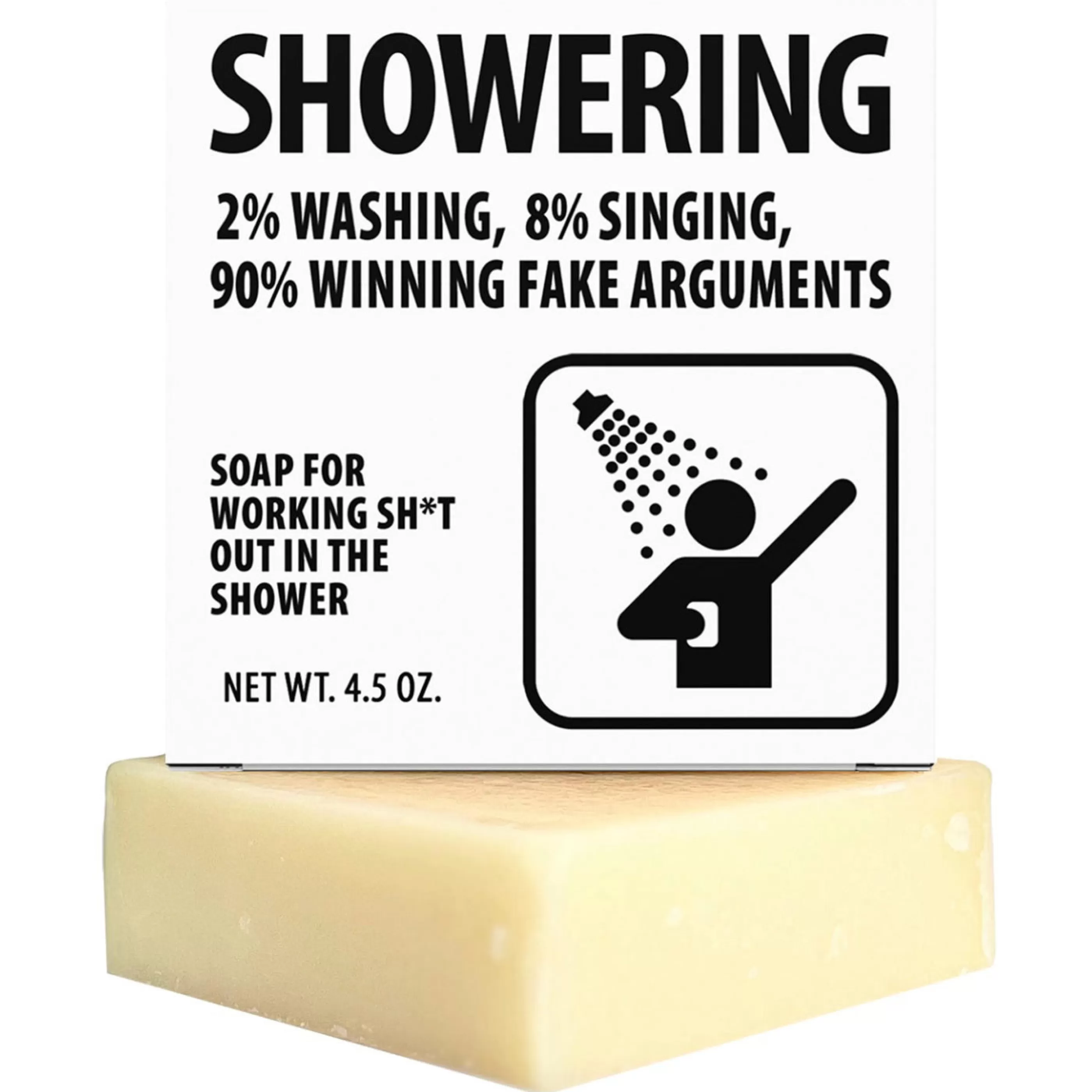 Totally Cheesy Bath & Shower>Winning Fake Arguments In The Shower Soap