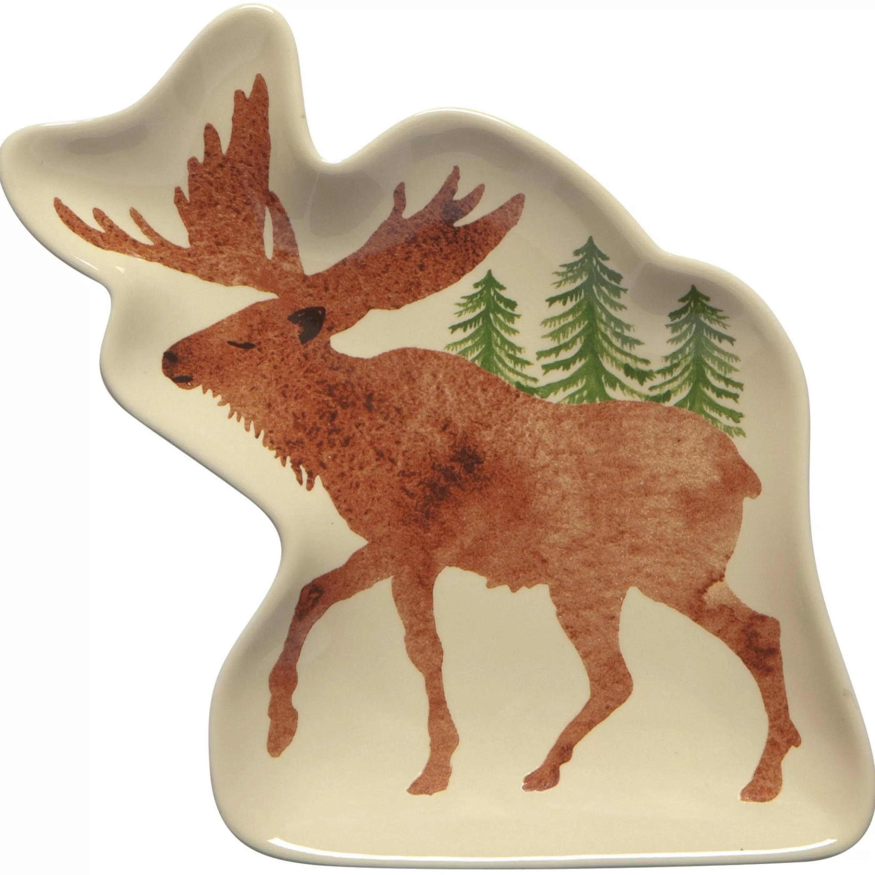 Danica Winter Moose Shaped Dish Cheap