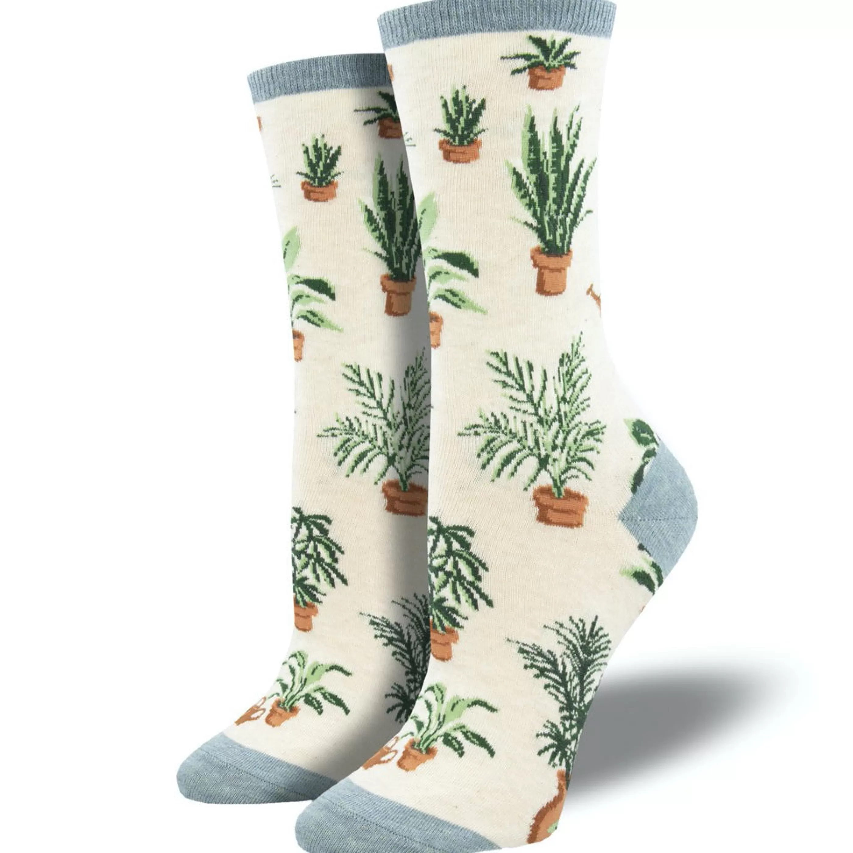 SockSmith Women's Socks>Women's Home Grown Socks Ivory Heather