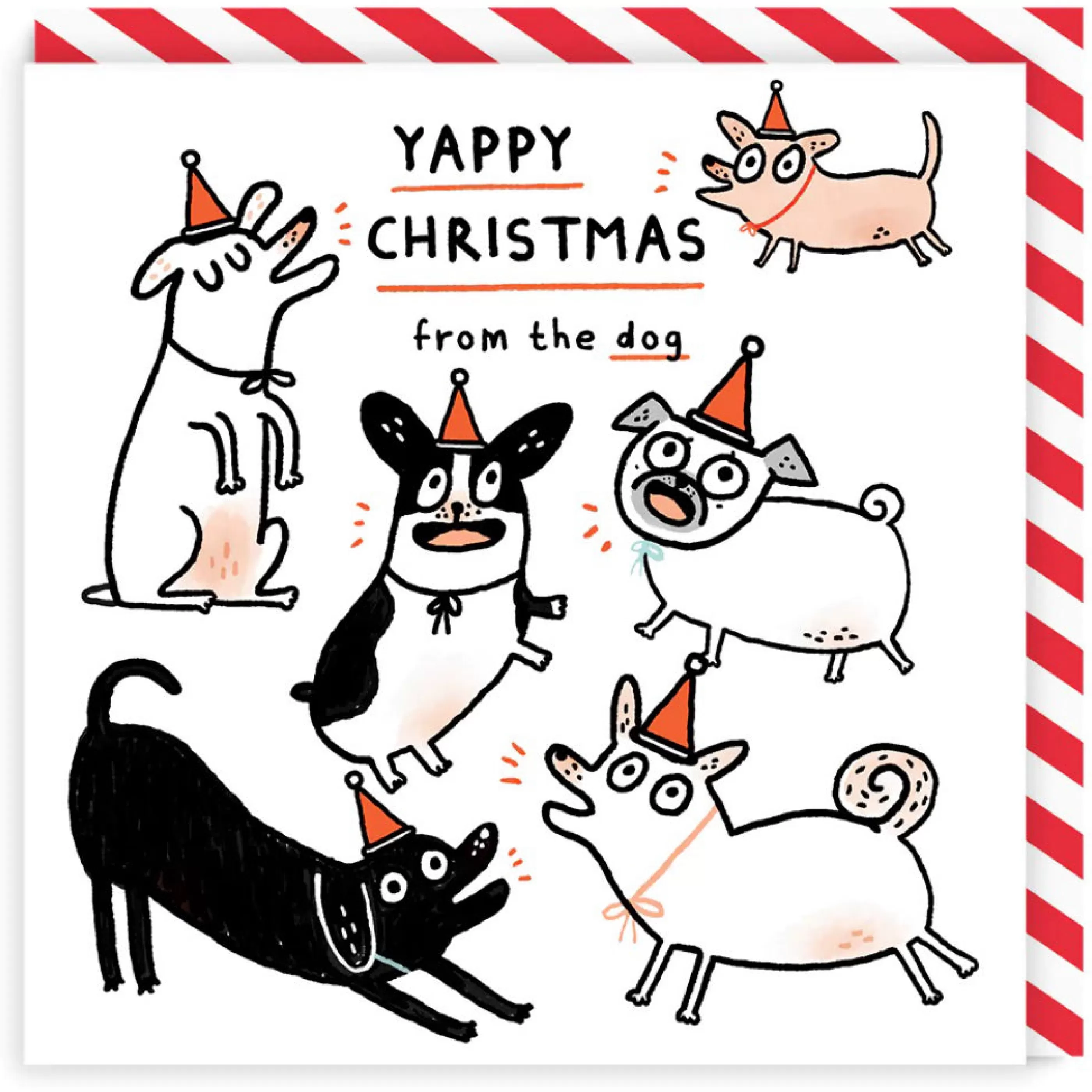 Ohh Deer Yappy Christmas From The Dog Card Best Sale